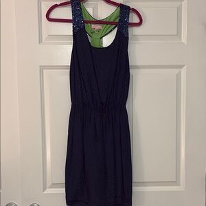 Lilly Pulitzer Dress with Sequin Shoulders